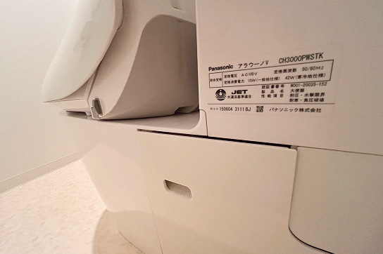 トイレ（便器）・側面